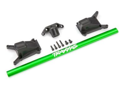 Traxxas Chassis brace kit, green (fits RustlerÔøΩ 4X4 or SlashÔøΩ 4X4 models equipped with Low-CG chassis)