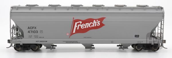 IMR47085, Intermountain Railway - ACF 4650 Cvrd Hopper Frenchs ACFX