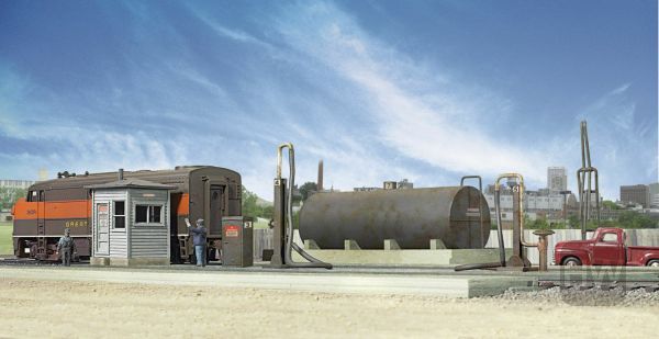 WAL9332908, Walthers - Diesel Fueling Facility
