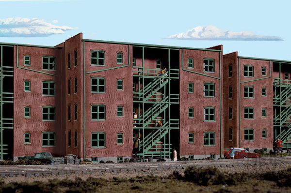 WAL9333177, Walthers - Parkview Terrace Tenement