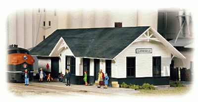 WAL9333240, Walthers - Clarkesville Depot Kit