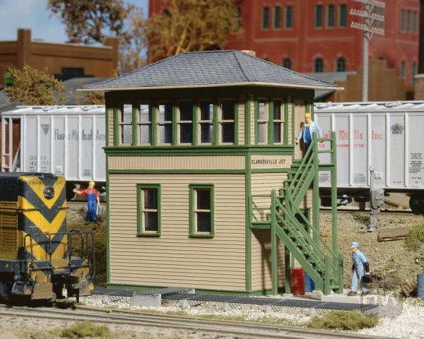 933-3071, Walthers - Interlocking Tower Kit