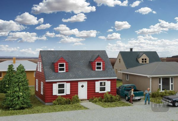 WAL9333839, Walthers - Cape Cod House N Scale