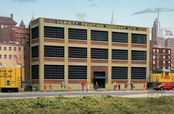 WAL9333161, Walthers - Variety Printing Background Building