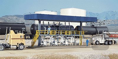 WAL9333169, Walthers - Tanker Truck Loading Rack