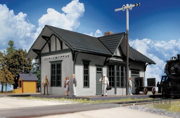 WAL9333532, Walthers - Golden Valley Depot Kit