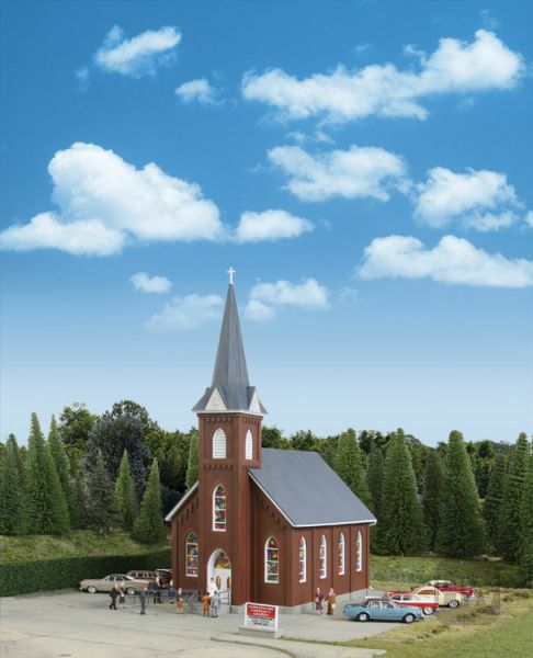 WAL9333496, Walthers - Brick Church