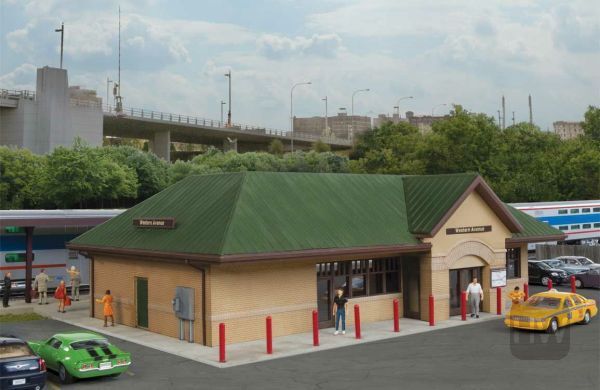 WAL9334095, Walthers - Modern Suburban Station