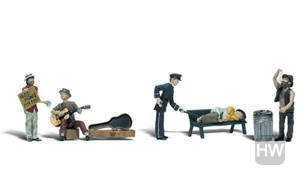 WOOA1916, Woodland Scenics - Park Bums