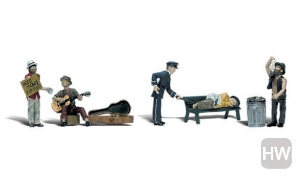 WOOA2196, Woodland Scenics - Park Bums N