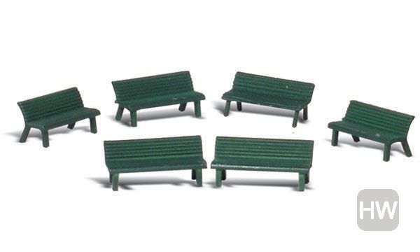 WOOA1879, Woodland Scenics - Park Benches