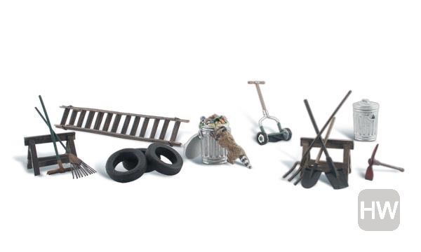 WOOA2212, Woodland Scenics - Garage Treasures N