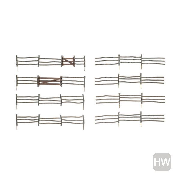 WOOA2991, Woodland Scenics - Log Fence N