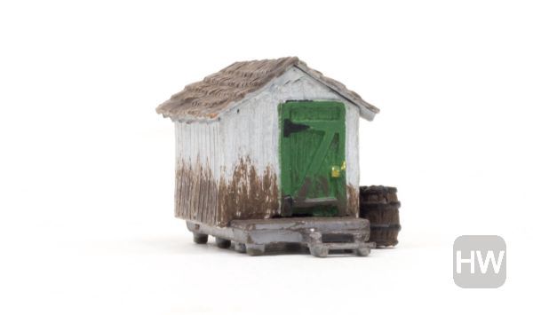 WOOBR4948, Woodland Scenics - Wood Shack BnR N Scale