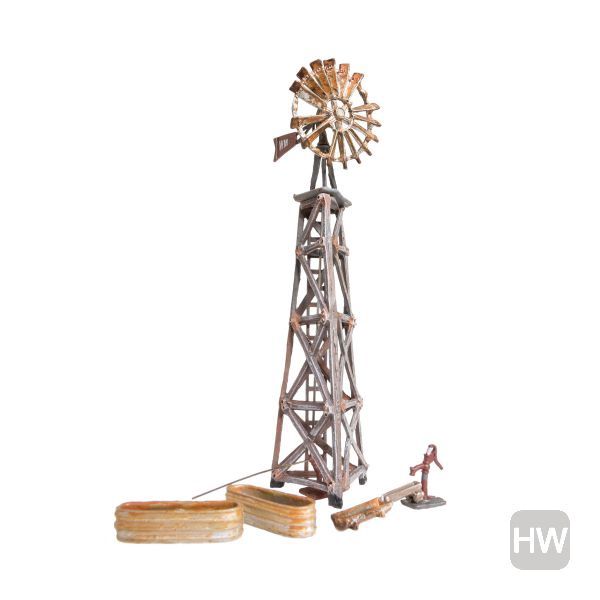 WOOBR5042, Woodland Scenics - Old Windmill Built n Ready
