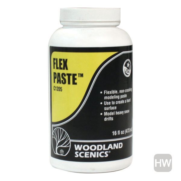 WOOC1205, Woodland Scenics - Flex Paste 16oz