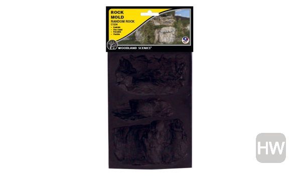 WOOC1234, Woodland Scenics - Rock Mold Random Rock
