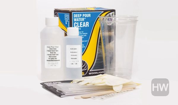 WOOCW4510, Woodland Scenics - Deep Pour Water Clear