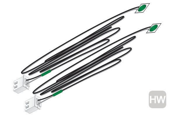 WOOJP5737, Woodland Scenics - Stick-On LED Lights Green