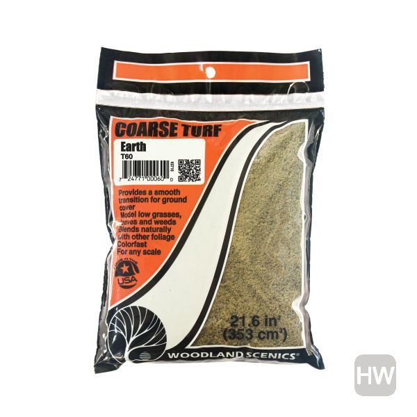 WOOT60, Woodland Scenics - Coarse Turf Earth