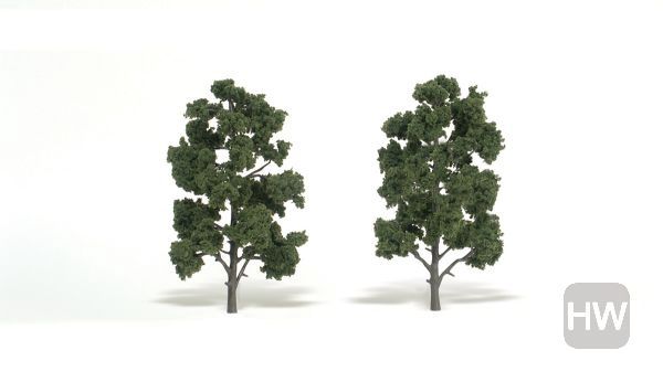 WOOTR1519, Woodland Scenics - Medium Green Realistic Trees 8-9in