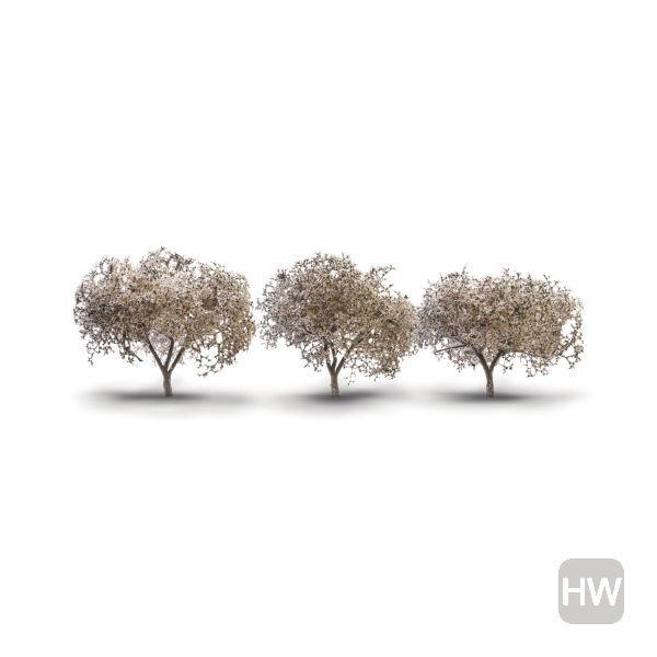 WOOTR3594, Woodland Scenics - Cherry Trees 1.75-2.25in 3pk