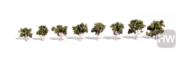 WOOTR3531, Woodland Scenics - Classic Trees Waters Edge .75-1.25in