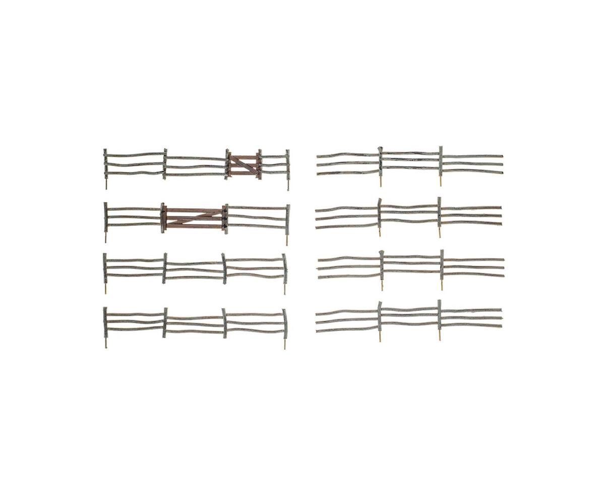 WOOA3001, Woodland Scenics O Log Fence