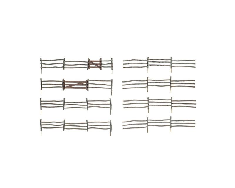 WOOA3001, Woodland Scenics O Log Fence