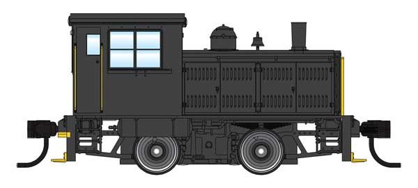 910-10019, WalthersMainline - Plymouth ML-8 Industrial Switcher - Standard DC - HO scale