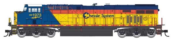 910-10228, WalthersMainline - GE ES44AC Evolution Series GEVO - Standard DC - HO scale