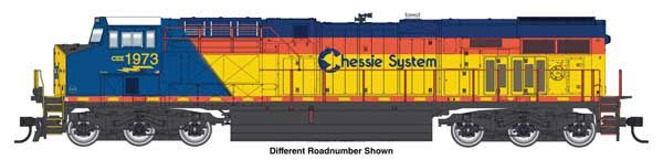 910-20228, WalthersMainline - GE ES44AC Evolution Series GEVO - ESU Sound &amp; DCC - HO scale