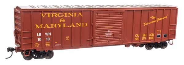 910-1897, WalthersMainline - 50&#39; ACF Exterior Post Boxcar - Ready to Run - HO scale