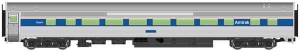 910-30013, WalthersMainline - 85&#39; Budd Large-Window Coach - Ready to Run - HO scale