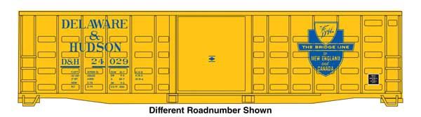 910-46709, WalthersMainline - 50' Waffle Side Boxcar - Ready To Run - HO scale