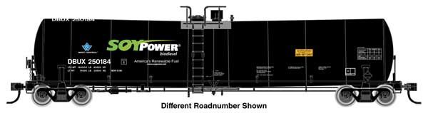 910-48239, WalthersMainline - Trinity 25,000-Gallon Tank Car - Ready to Run - HO scale