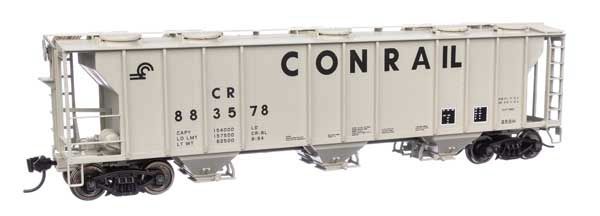 910-7052, WalthersMainline - 50&#39; Pullman-Standard PS-2 2893 3-Bay Covered Hopper - Ready to Run - HO scale