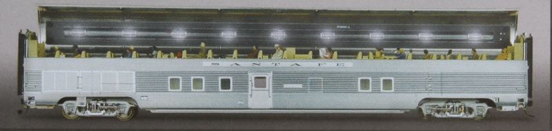 920-1055, WalthersProto - Passenger Car Interior Constant-Intensity LED Lighting Kit - HO scale
