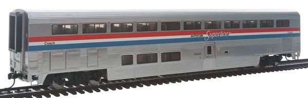 920-11011, WalthersProto - 85&#39; Pullman-Standard Superliner I Coach - Standard - Ready to Run - HO scale