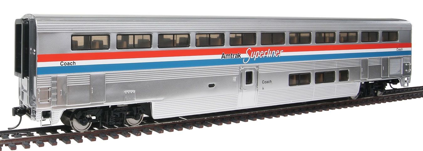 920-12011, WalthersProto - 85&#39; Pullman-Standard Superliner I Coach - Lighted - Ready to Run - HO scale