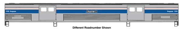 920-13080, WalthersProto - 73&#39; Budd Baggage Car - Ready to Run - HO scale
