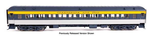 920-17602, WalthersProto - 82' Pullman-Built Heavyweight Paired-Window Coach - Ready to Run - HO scale