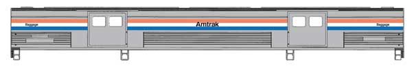 920-13078, WalthersProto - 73&#39; Budd Baggage Car - Ready to Run - HO scale