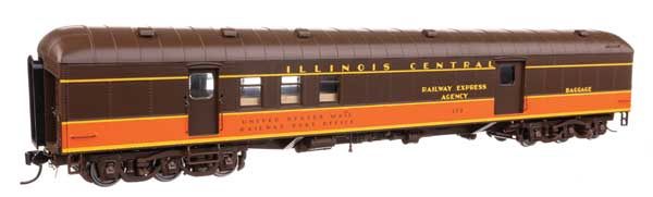920-17419, WalthersProto - 70&#39; Heavyweight RPO-Baggage Car w/Arched Roof - Ready to Run - HO scale