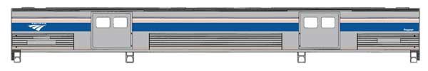 920-13087, WalthersProto - 73&#39; Budd Baggage Car - Ready to Run - HO scale