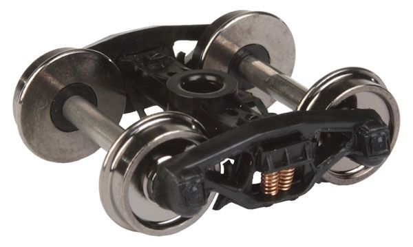 920-2008, WalthersProto - Sprung Plastic Trucks w/33&quot; Metal RP-25 Wheels &amp; Axles - HO scale