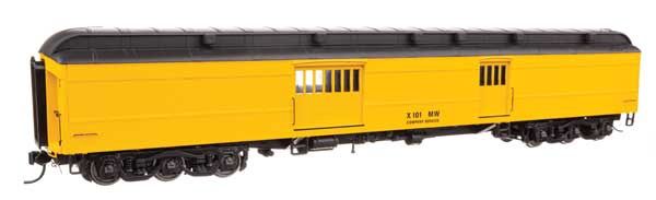 920-17509, WalthersProto - 70' Heavyweight Baggage Car w/Clerestory Roof - Ready to Run - HO scale