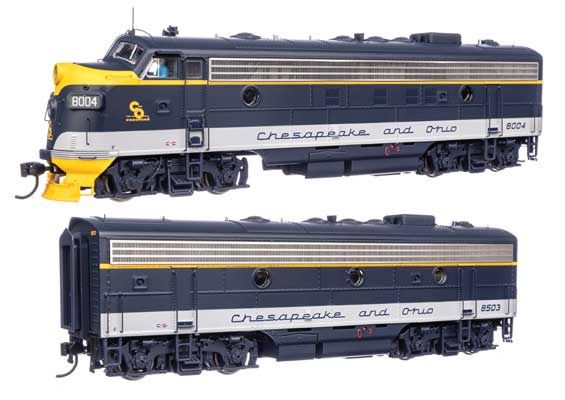 920-42546, WalthersProto - EMD FP7 &amp; F7B - LokSound 5 Sound &amp; DCC - HO scale