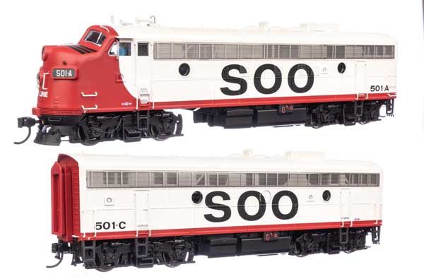 920-42554, WalthersProto - EMD FP7 &amp; F7B - LokSound 5 Sound &amp; DCC - HO scale