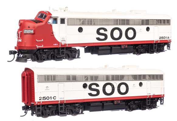 920-42555, WalthersProto - EMD FP7 &amp; F7B - LokSound 5 Sound &amp; DCC - HO scale